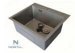 Мойка NORTEL TANARO 6045 gg оружейный серый