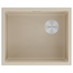 Мойка LUMI 55UNI-SKEW, IT-GRANIT, LU55SK-LA, латте, 555х440, Paulmark