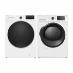 Комплект из стиральной и сушильной машин белый MEFERI MS10WH87 COMFORT