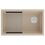 Мойка LUMI-MULTI SINK 74 UNI, IT-GRANIT, LU-MULTI 74-AN, антрацит, 740х450, Paulmark