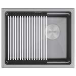 Мойка LUMI-PRO 55 UNI, IT-GRANIT, LU-PRO 55-WH, белый, 550х450, Paulmark