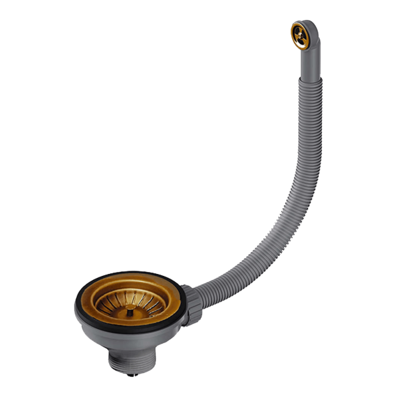 Перелив и выпуск со стоп-вентилем OMOIKIRI D-01 AB-022