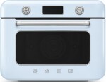 Мини печь с паром и функцией "Аэрогриль" SMEG COF01PGEU, 10 функций, цвет пастельный зеленый