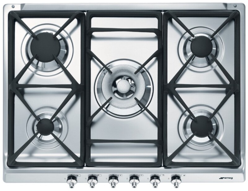 Газовая варочная панель SMEG SE70SGH-5