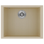 Мойка GRATO 56, ULTRAGRANIT, PM865644-WH, WHITE, 560х435 мм, Paulmark