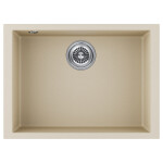 Мойка GRATO 60, ULTRAGRANIT, PM866044-WH, WHITE, 600х440 мм, Paulmark