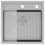 Мойка нерж. сталь KRONER-STEP 51, PM345151-BS, брашированная сталь, 510х510мм, Paulmark