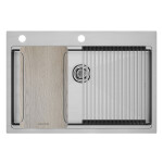Мойка нерж. сталь KRONER-MULTI SINK 75, PM687551-BG, брашированное золото, 750х510мм, Paulmark
