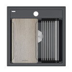 Мойка STEPIA-MULTI SINK 50, IT-GRANIT, PM185051-AN, антрацит, 500х510, Paulmark