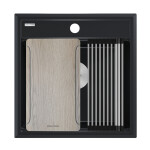 Мойка STEPIA-MULTI SINK 50, IT-GRANIT, PM185051-AN, антрацит, 500х510, Paulmark