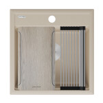 Мойка STEPIA-MULTI SINK 50, IT-GRANIT, PM185051-GRM, серый металлик, 500х510, Paulmark