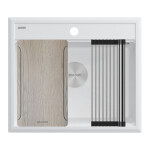 Мойка STEPIA-MULTI SINK 80, IT-GRANIT, PM187551-AN, антрацит, 750х510, Paulmark