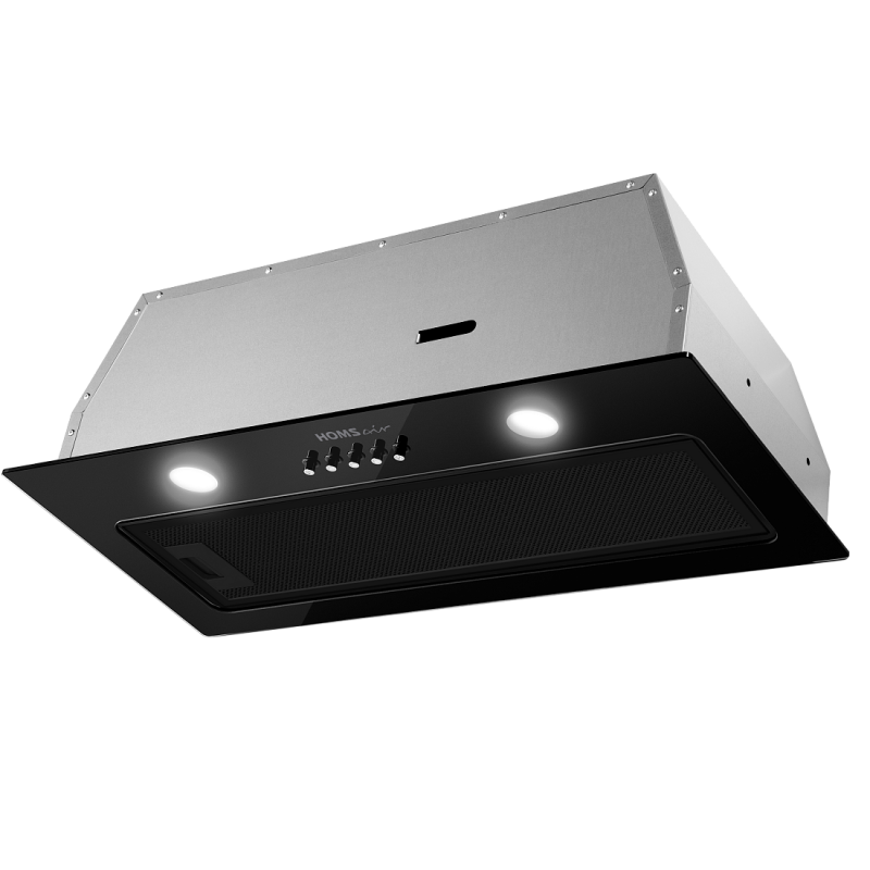 Вытяжка HOMSair FLEET 602M Power Glass черный