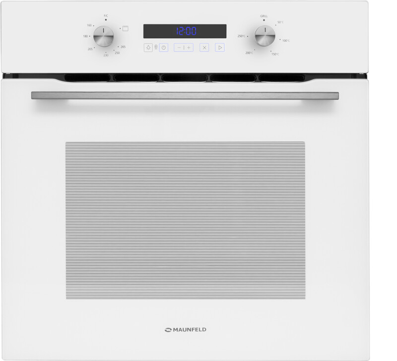 Газовый духовой шкаф MAUNFELD MOGM703W (с электрическим грилем)