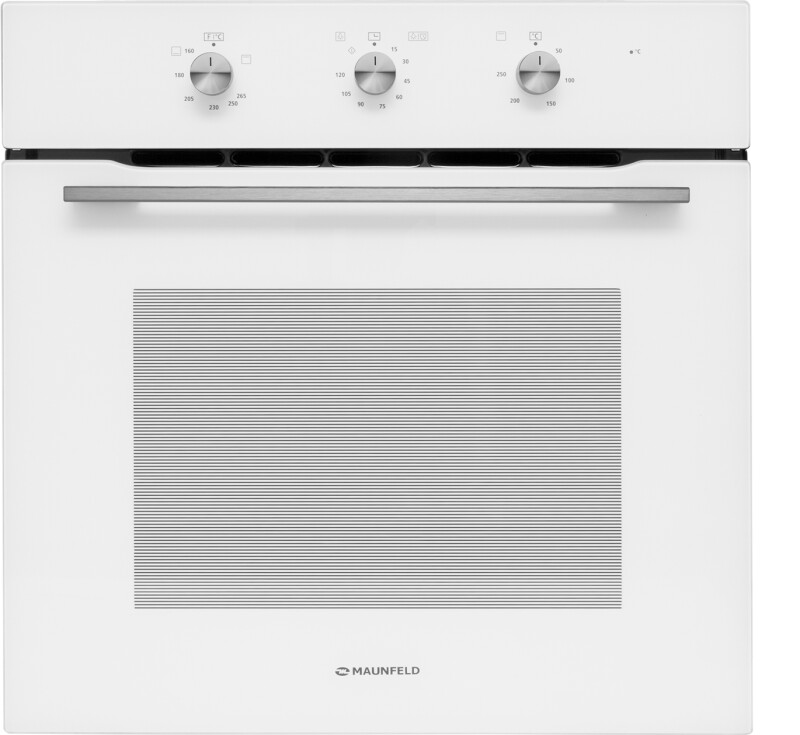 Газовый духовой шкаф MAUNFELD MOGS703W (с электрическим грилем)