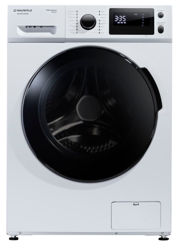 Стиральная-сушильная машина с паром MAUNFELD MFWM1586WH