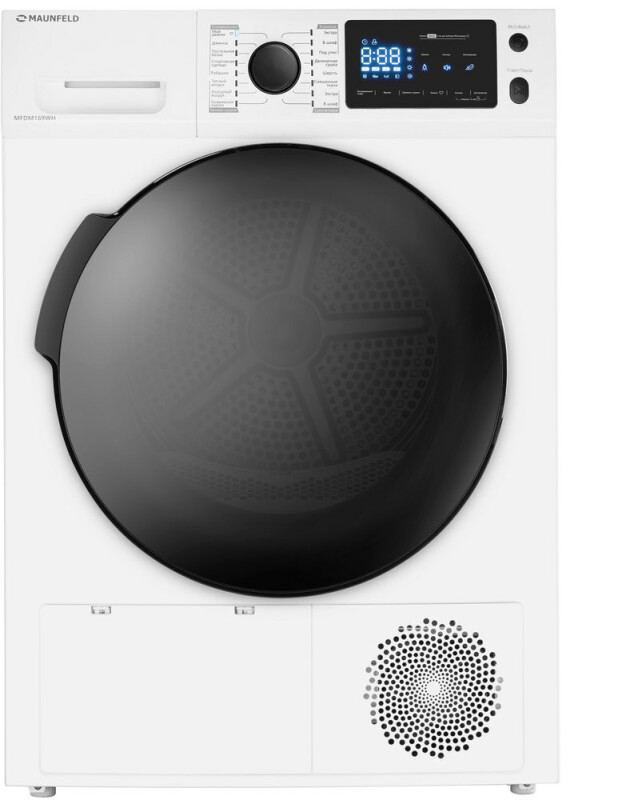 Сушильная машина с инвертором и тепловым насосом MAUNFELD MFDM169WH