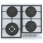 Газовая стеклянная варочная панель Korting HGG 6734 CTW