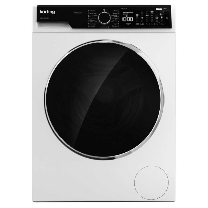 Стиральная машина с паром KORTING KWM 42ILS1269 (инвертор)