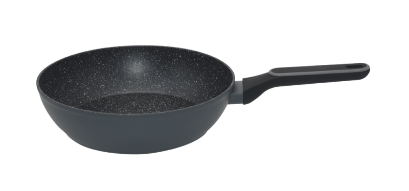 Глубокая сковорода MAUNFELD FRIDA MDP24FA02DG из кованого алюминия, 24 см