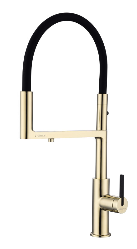 Смеситель PAULMARK TORNADO, золото, To213402-G,