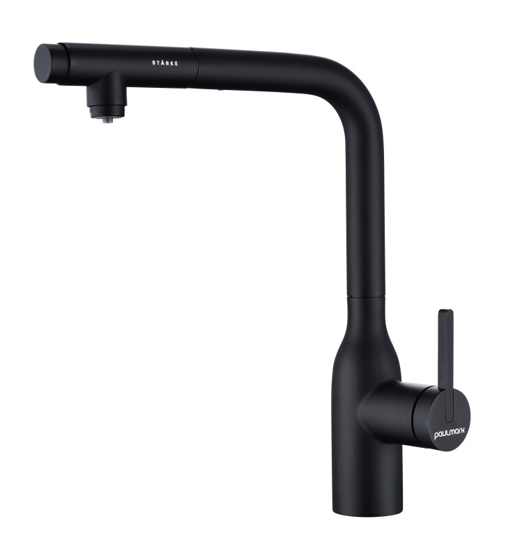 Смеситель PAULMARK VIPER, антрацит, Vi213105-AN