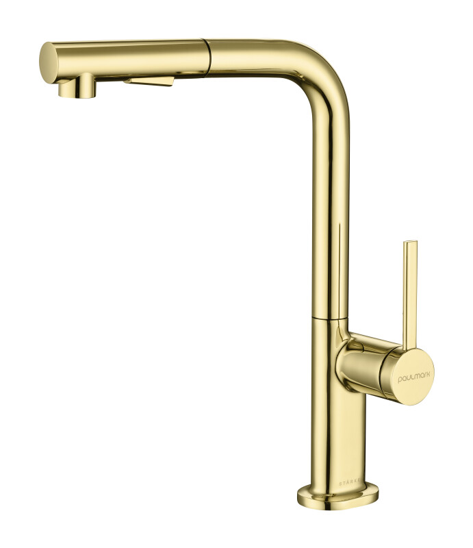 Смеситель PAULMARK NEO, золото, Ne214419-G,