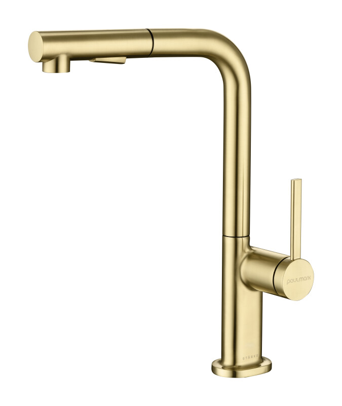 Смеситель PAULMARK NEO, светлое золото, Ne214419-LG