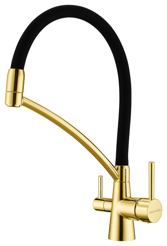 Смеситель PAULMARK SIEGEN, золото, Si213111-G