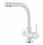 Смеситель PAULMARK ESSEN, белый матовый , Es213011-WH