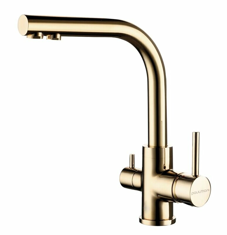 Смеситель PAULMARK ESSEN, золото, Es213011-G