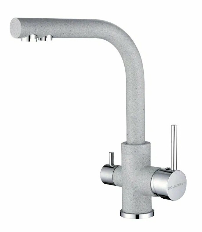 Смеситель PAULMARK ESSEN, серый, Es213011-310