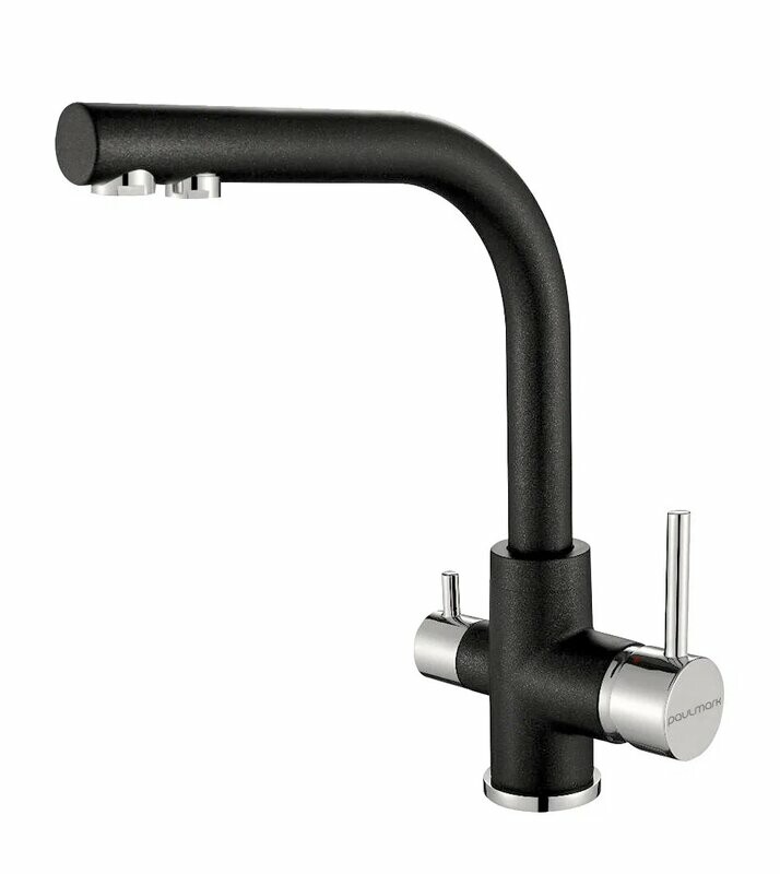 Смеситель PAULMARK ESSEN, черный , Es213011-BLM