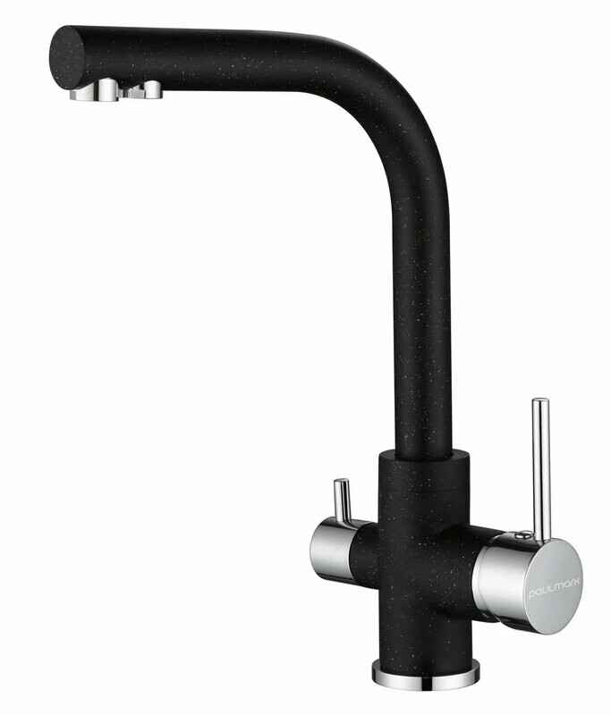 Смеситель PAULMARK ESSEN, черный, Es213011-308