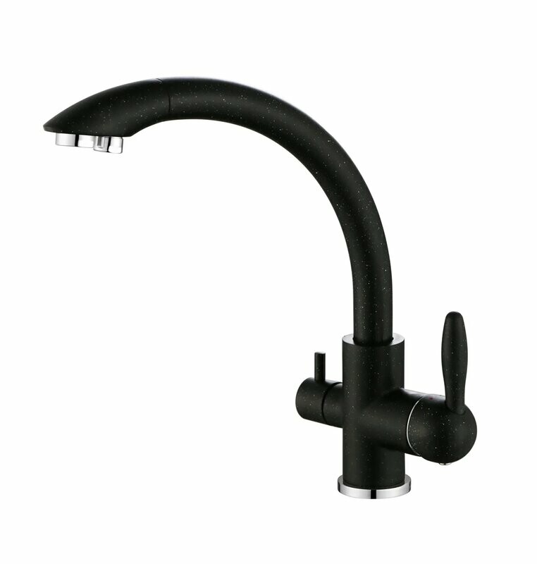 Смеситель PAULMARK ESSEN, черный, Es213001-308