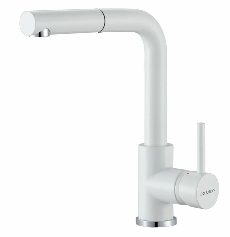 Смеситель PAULMARK KASSEL, белый матовый , Ka214311-WH