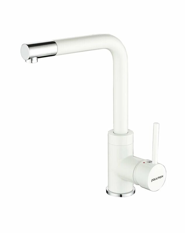 Смеситель PAULMARK HONNER, Белый матовый, Ho212018-WH