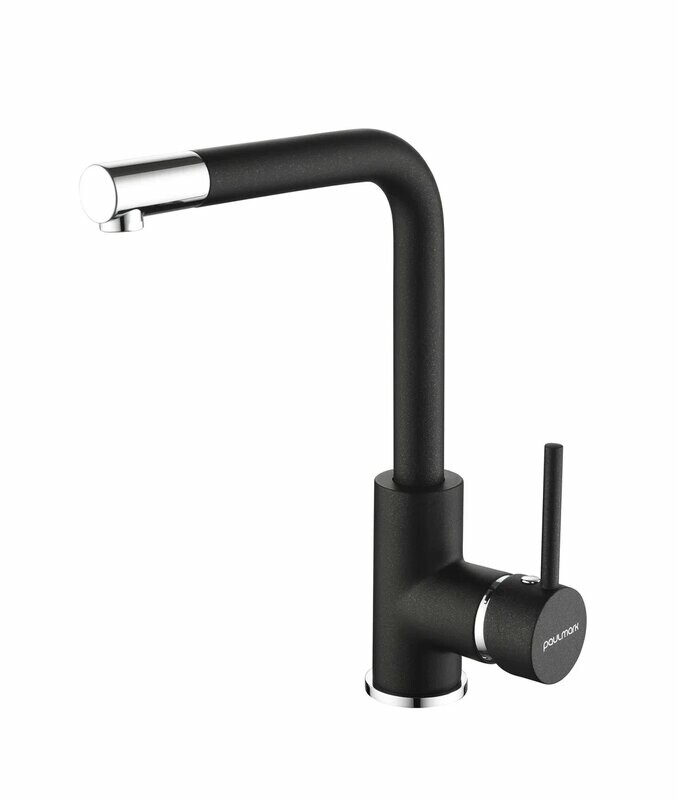 Смеситель PAULMARK HONNER, Чёрный, Ho212018-BLM