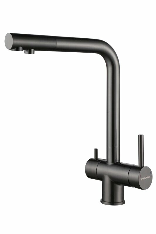 Смеситель PAULMARK SKALEN, вороненая сталь, Sk213020-GM