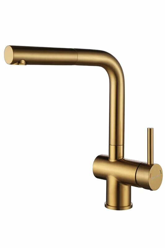 Смеситель PAULMARK DOSSE, брашированное золото, Do214418-BG