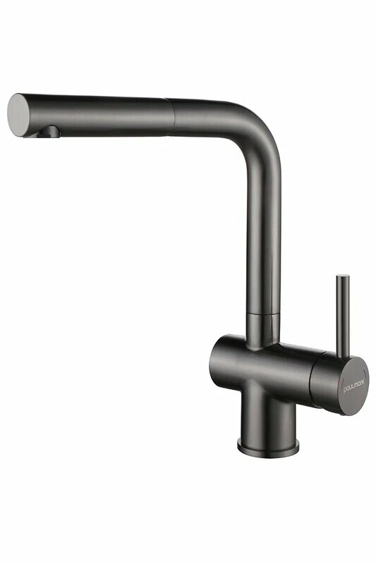 Смеситель PAULMARK DOSSE, вороненая сталь, Do214418-GM