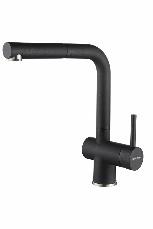 Смеситель PAULMARK DOSSE, черный, Do214418-BLM