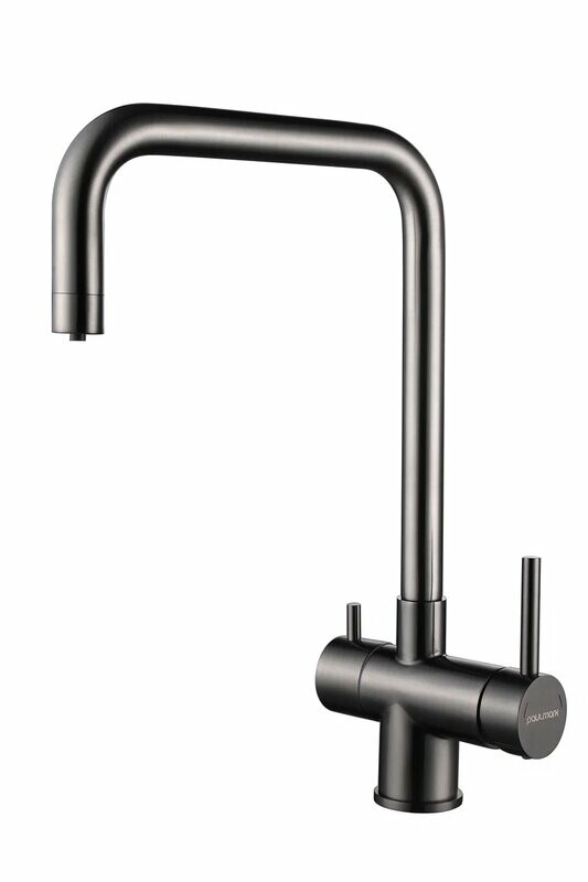 Смеситель PAULMARK WETTER, вороненая сталь, We213030-GM