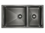 Мойка PAULMARK LIGA, PM227851-BGL, брашированное золото, левая