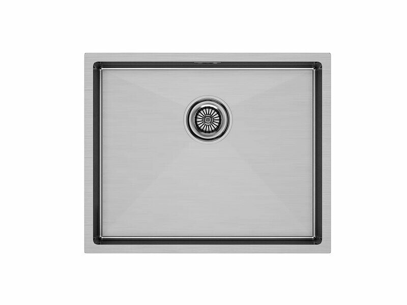 Мойка PAULMARK NEXT 54 UNI, PM215444-BS, брашированная нерж. сталь, 540х440мм, 