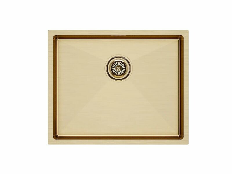Мойка PAULMARK NEXT 54 UNI, PM215444-BG,брашированное золото, 540х440мм,