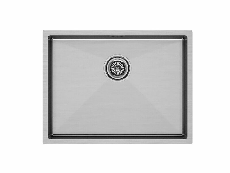 Мойка PAULMARK NEXT 58 UNI, PM215844-BS, брашированная нерж. сталь, 580х440мм