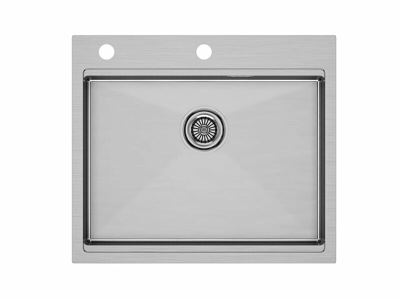 Мойка PAULMARK BRIM-PRO, PM705951-BS, брашированная нерж. сталь