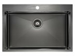 Мойка PAULMARK VAST-PRO, PM707551-BS, брашированная нерж. сталь