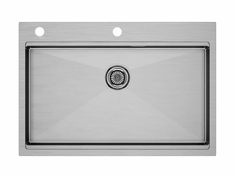 Мойка PAULMARK VAST-PRO, PM707551-BS, брашированная нерж. сталь